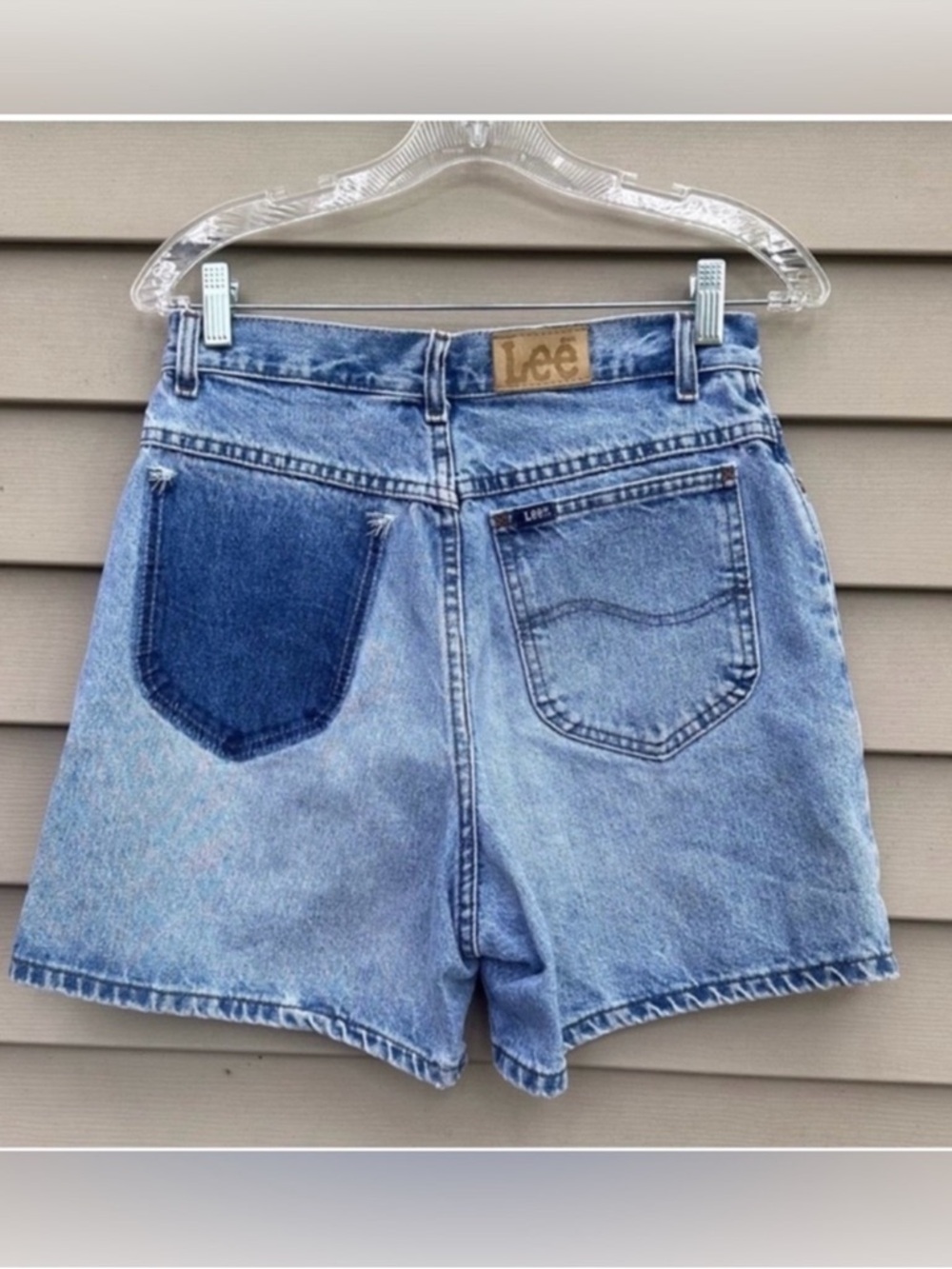 Vintage Lee jean shorts high waist USA made women’s 11